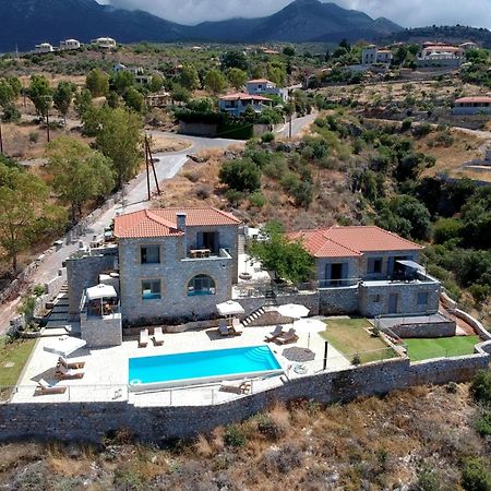 Elsa Villa By Elrin Villas Mani Neokhorion  Luaran gambar