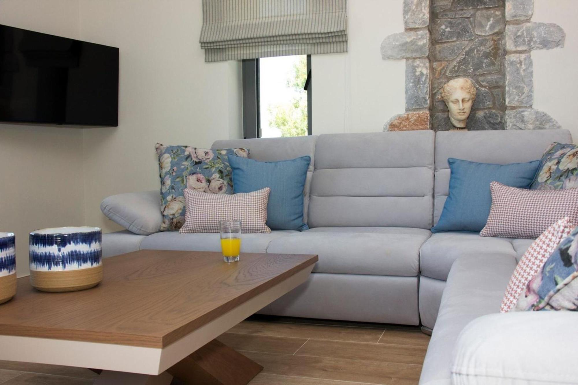 Elsa Villa By Elrin Villas Mani Neokhorion  Luaran gambar